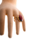 Кольцо серебряное с янтарем и позолотой «Элия»