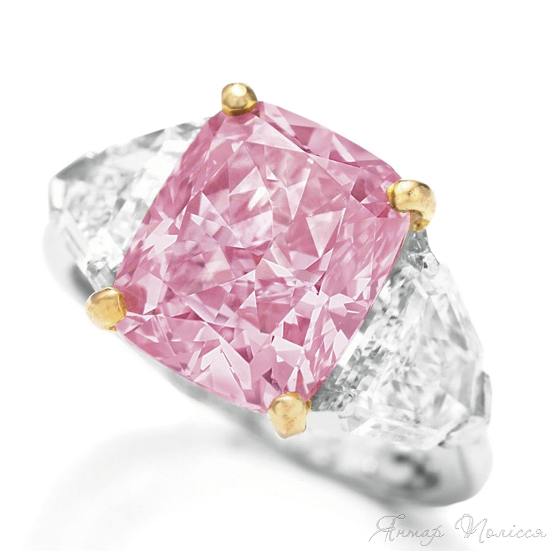 Перстень с розовым бриллиантом от «Graff Diamonds»