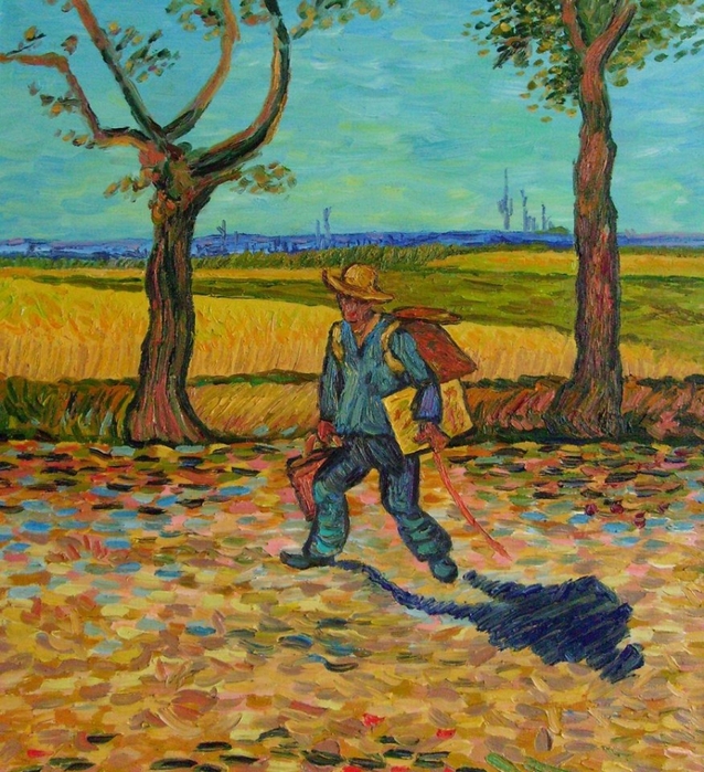 ван Гог Художник на пути в Тараскон