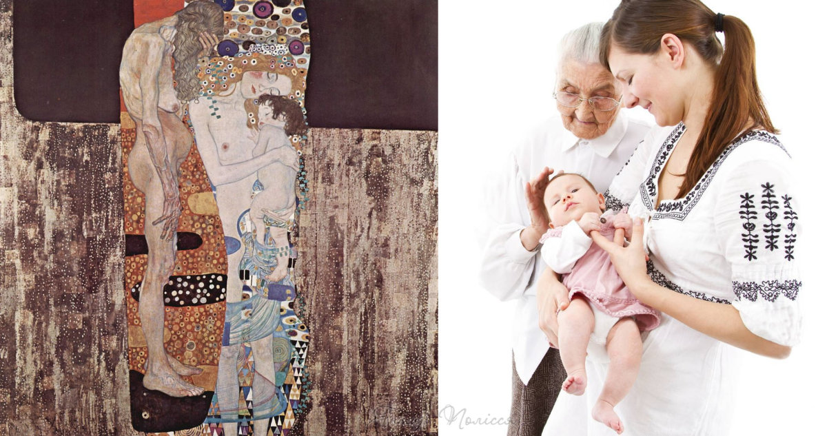 Густав Климт «Три возраста женщины»