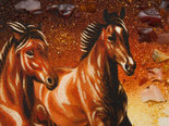 Panel "Running horses"