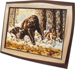 Картина «Охота на медведя»