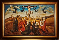 Icon "Crucifixion" (Rogier van der Weyden)