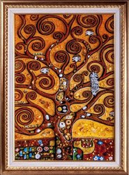 Three-dimensional panel “Tree of Life” (Gustav Klimt)