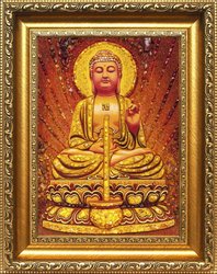 Объемное панно «Золотой Будда»