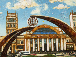 Панно «Харківський вокзал»