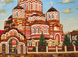 Panel “Annunciation Cathedral. Kharkiv"