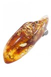 Amber brooch “Flame”