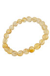 Polished amber bracelet “Summer Breeze”