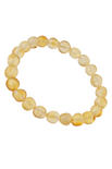Polished amber bracelet “Summer Breeze”