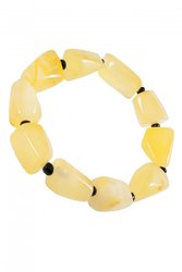 Amber bracelet with beads “Mari”