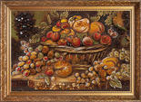 Volumetric panel “Still life. Fruit Basket"