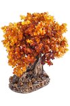 Янтарное декоративное дерево
