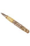 Pen decorated with amber SUV001027-001