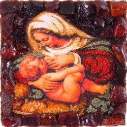 Souvenir magnet-amulet “Nursing Mother of God” (“Mammal”)