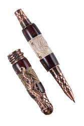 Pen decorated with amber SUV001048-001