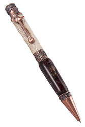 Pen decorated with amber SUV001050-001