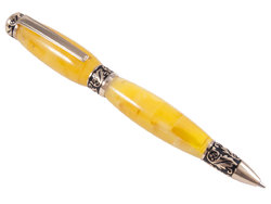 Pen decorated with amber SUV000688-001