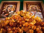 Set: a pair of icons of Christ and the Mother of God (Iverskaya) and an amber tree
