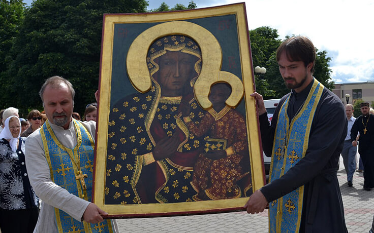 Королева Польши: Ченстоховская икона Божьей матери