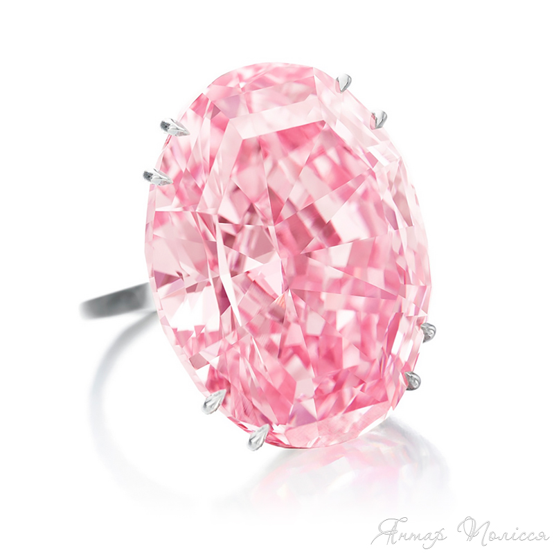 Кольцо с бриллиантом «Розовая Звезда»