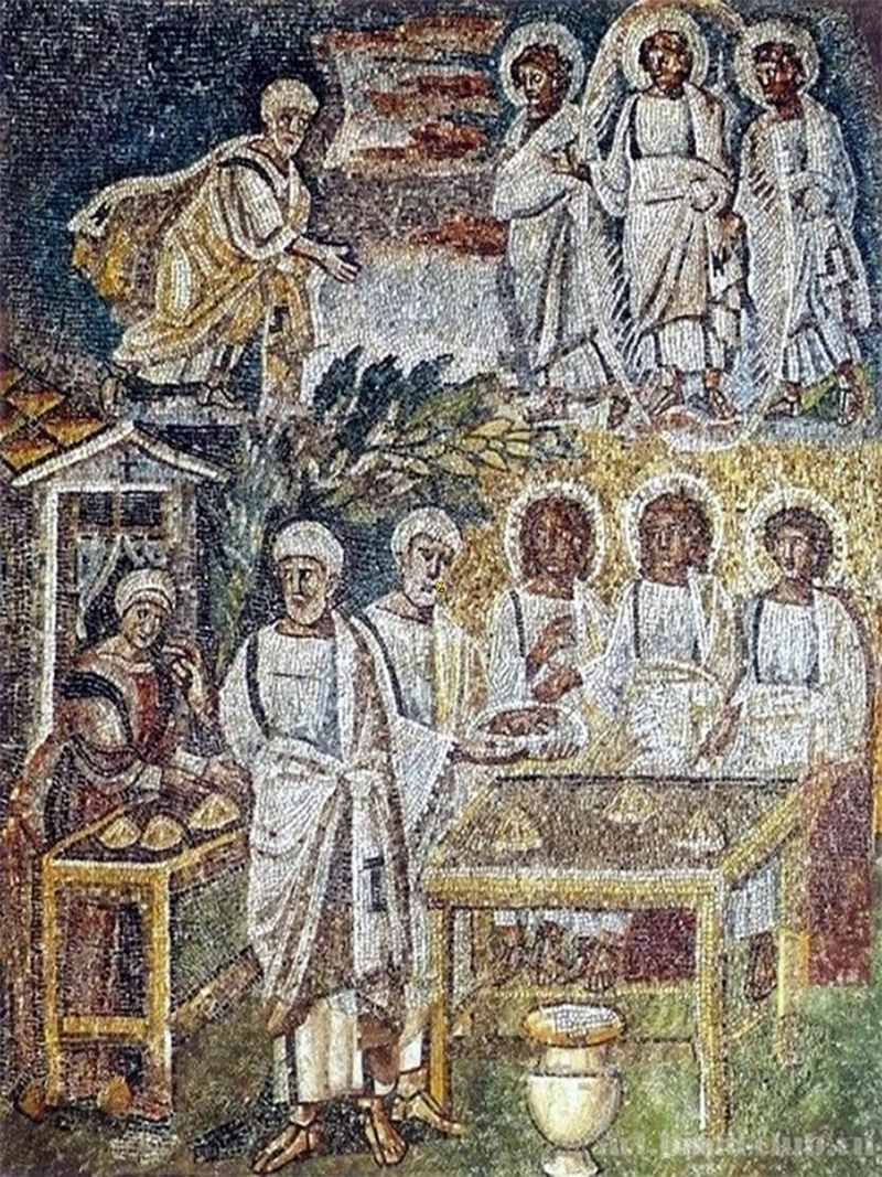 Мозаїка на арці базиліки Санта-Мария-Маджоре
