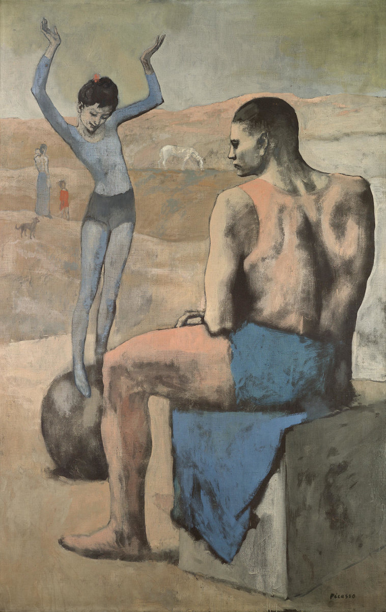 Девочка на шаре - Пабло Пикассо