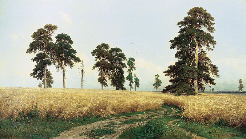 Картина Шишкіна «Жито»