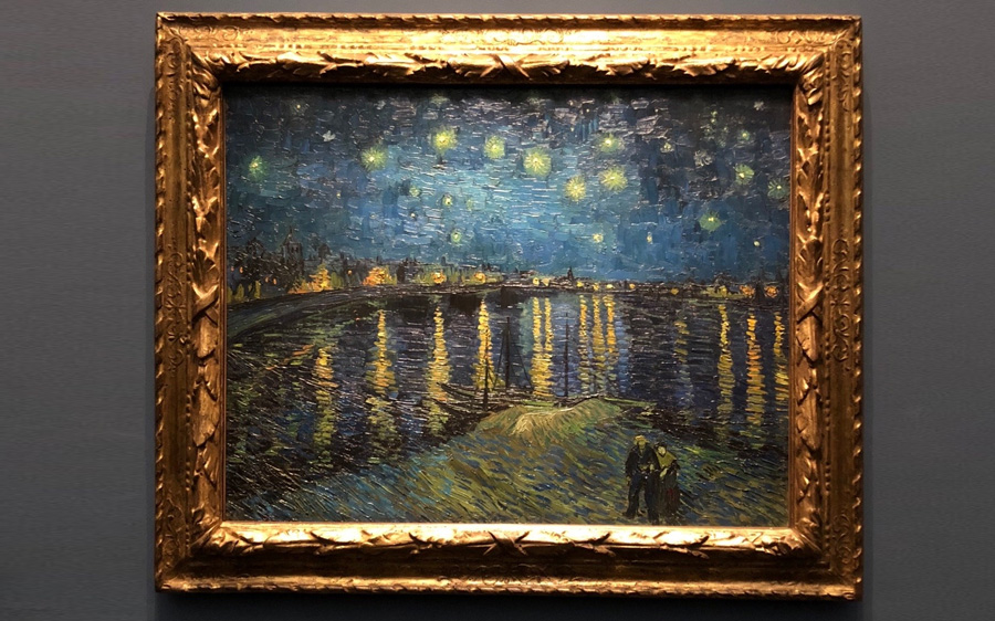 Красота ночи и звёзд – великолепный пейзаж ван Гога