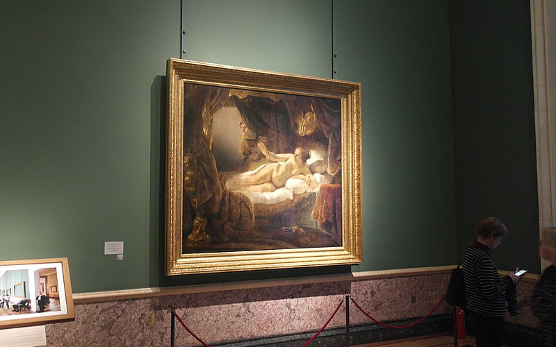 Картина Рембрандта «Даная»