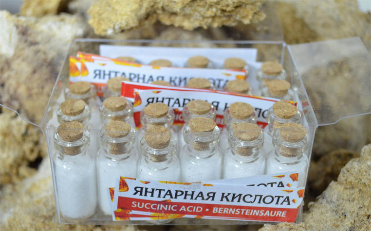 Succinic acid. Amber powder. Amber oil. Succinic acid. Amber powder. Amber oil.