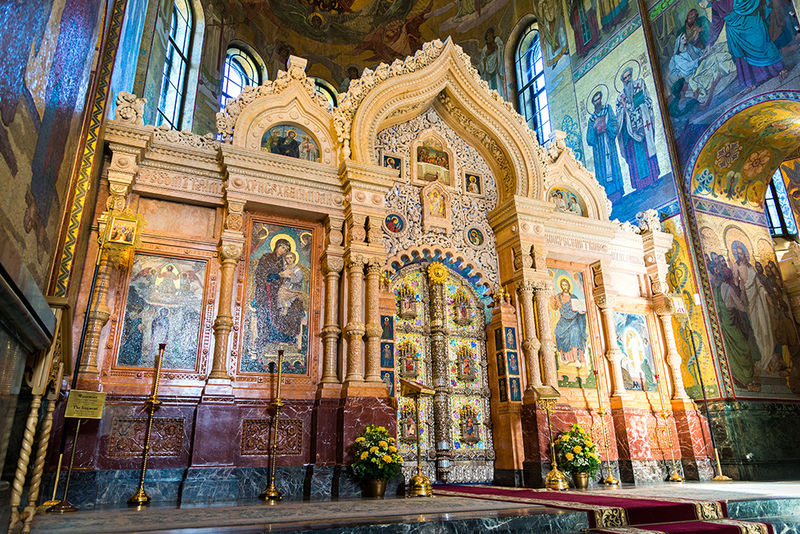 Интерьер православной церкви