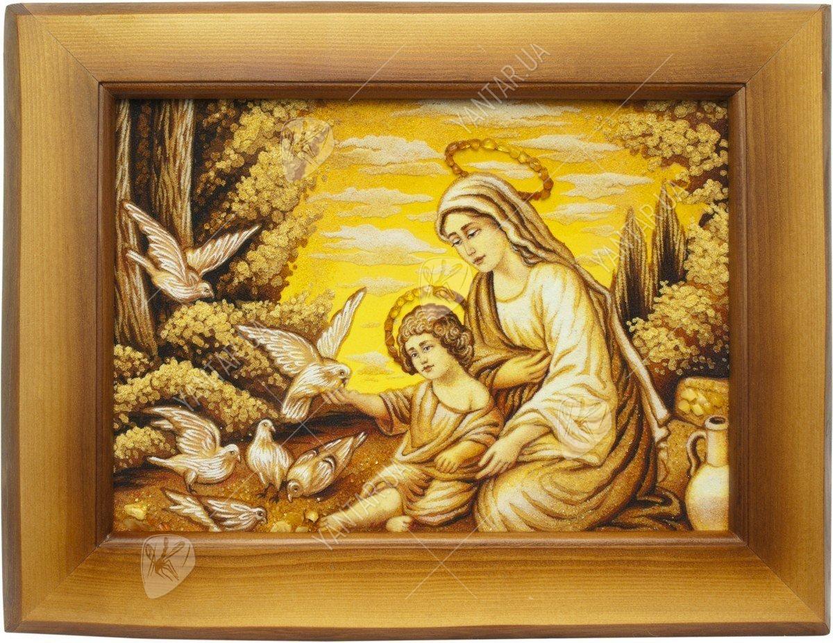 Икона Божией Матери с маленьким Иисусом