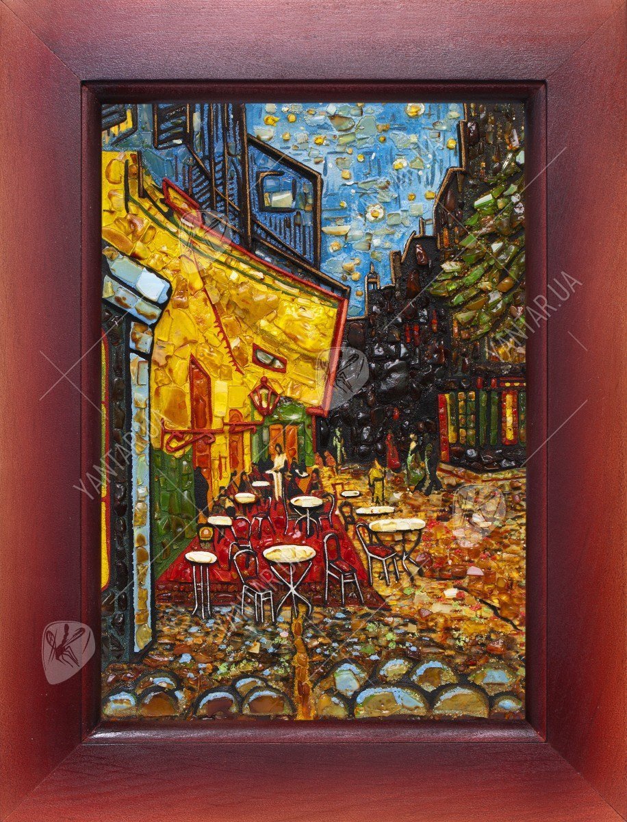 Об'ємне панно «Тераса нічного кафе в Арлі» (Вінсент ван Гог)