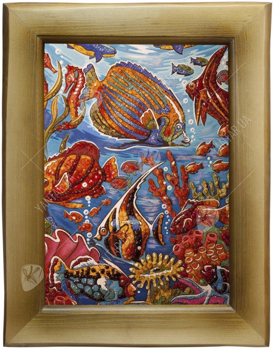 Картина «Экзотические рыбки»