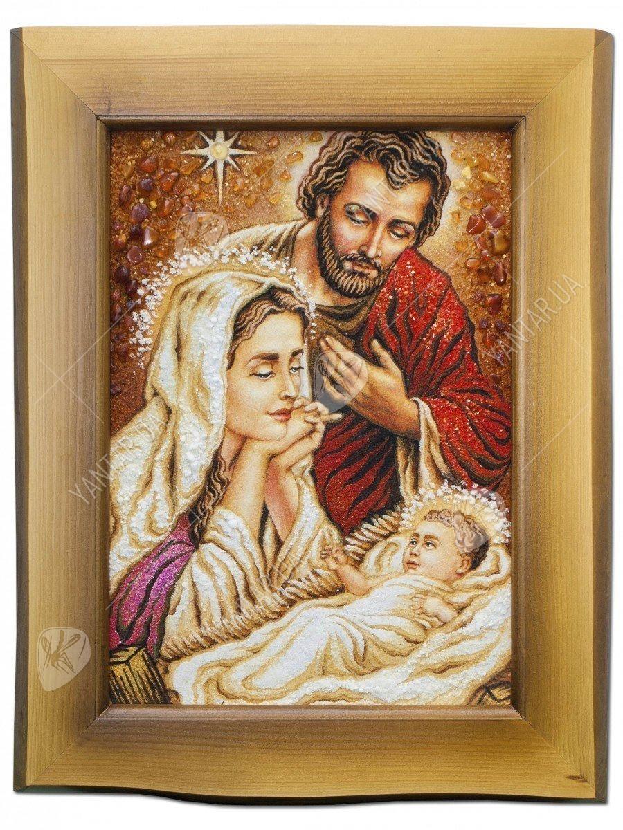 Ікона «Свята Сім'я: Різдво Христове»