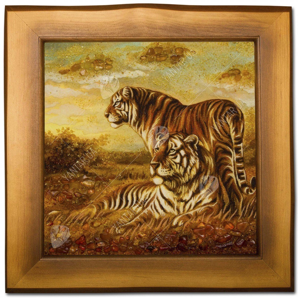Панно «Тигры»