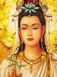Semi-volume panel “Goddess of Mercy and Compassion Guan Yin”