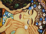 Панно «Поцелуй» Густав Климт (фрагмент)