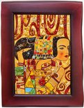 Panel “Waiting” (Gustav Klimt, fragment)