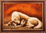 Panel “Pair of Wolves”