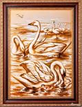 Panel "Swans on the Lake"