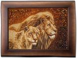 Панно «Лев і левиця»