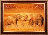 Панно «Слоны»