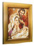 Икона «Святая Семья: Рождество Христово»