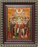 Икона «Собор преподобных Оптинских старцев»