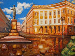 Panel "Monument to Duke de Richelieu in Odessa"