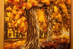 Volumetric landscape “Teutoburg Forest (autumn colors)” (Ivan Shishkin)