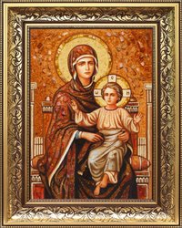 Icon "Mother of God on the Throne"