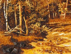 Landscape “Pine Forest. Mast forest in the Vyatka province" (Ivan Shishkin)
